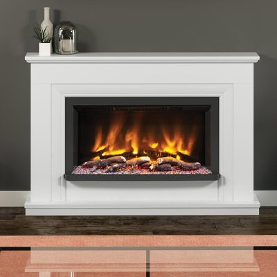 Elgin & Hall Timber Electric Fire
